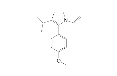 1-VINYL-2-(4-METHOXYPHENYL)-3-ISOPROPYLPYRROLE