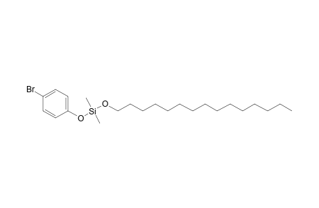 Silane, dimethyl(4-bromophenoxy)pentadecyloxy-