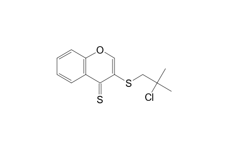 4H-1-Benzothiopyran-4-one, 3-[(2-chloro-2-methylpropyl)thio]-