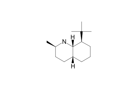 2b-Methyl-8b-tert-butyl-cis-decahydro-quinoline