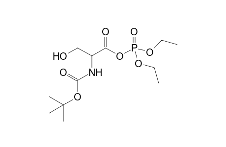 Na-(t-butoxycarbonyl)-O-(diethylphosphono)serine