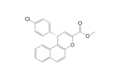 (S)-Methyl 1-(4-chlorophenyl)-1H-benzo[f]chromene-3-carboxylate