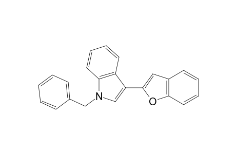 3-(Benzofuran-2-yl)-1-benzyl-1H-indole