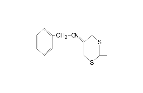 2-methyl-m-dithian-5-one, O-benzyloxime