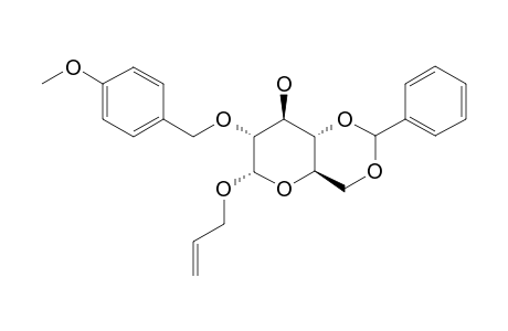 ALLYL-4,6-O-BENZYLIDENE-2-O-PARA-METHOXYBENZYL-ALPHA-D-GLUCOPYRANOSIDE