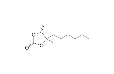 4-Hexyl-4-methyl-5-methylene-1,3-dioxolan-2-one