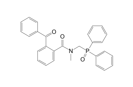 N-(diphenylphosphorylmethyl)-N-methyl-2-(phenylcarbonyl)benzamide