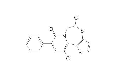 5,11-Dichloro-5,6-dihydro-9-phenyl-8H-pyrido[1,2-d]thieno[2,3-f][1,4]thiazipin-8-one
