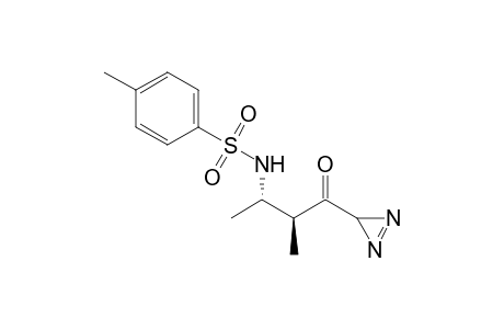 Diazo-[N-tosyl-2(S)-methyl-L-.beta.-homoalanyl]methane