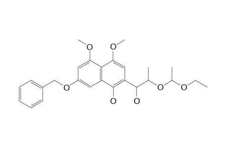 (1R,2R,1''RS)-1-(7'-BENZYLOXY-1'-HYDROXY-4',5'-DIMETHOXY-2'-NAPHTHYL)-2-(1''-ETHOXYETHOXY)-PROPAN-1-OL