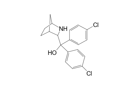 2-Azabicyclo[2.2.1]heptane-3-bis(p-chlorophenyl)methanol