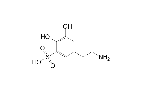 Benzenesulfonic acid, 5-(2-aminoethyl)-2,3-dihydroxy-
