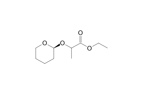2-[(2S)-tetrahydropyran-2-yl]oxypropionic acid ethyl ester
