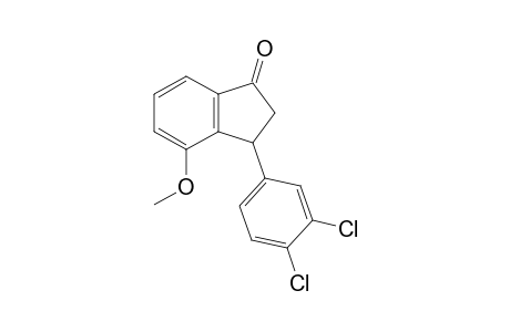 3-(3,4-dichlorophenyl)-4-methoxy-2,3-dihydroinden-1-one
