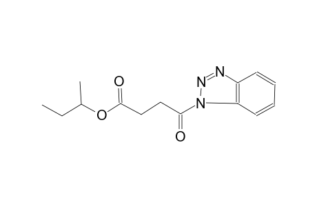 sec-butyl 4-(1H-1,2,3-benzotriazol-1-yl)-4-oxobutanoate