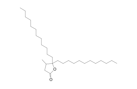 5,5-Didodecyl-3(4)-methyl-2-tetrahydrofuranone