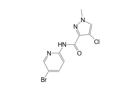 N-(5-bromo-2-pyridinyl)-4-chloro-1-methyl-1H-pyrazole-3-carboxamide