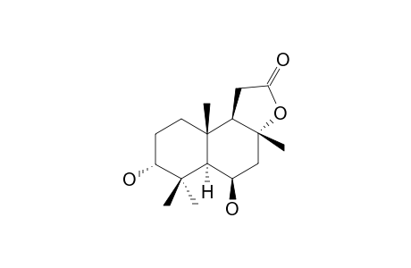 3-ALPHA,6-BETA-DIHYDROXY-SCLAREOLIDE