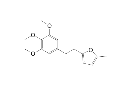 2-Methyl-5-[2-(3,4,5-trimethoxyphenyl)ethyl]furan