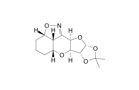 (2R,3R,3aR,4aR,7aS,7bS,9bR)-2,3-Isopropylidenedioxy-2,3,3a,4a,5,6,7,8,8a,10b-decahydrofuran[4,5-b][1,2]oxazolo[de]benzopyran