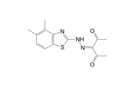 2,3,4-pentanetrione, 3-[(4,5-dimethyl-2-benzothiazolyl)hydrazone