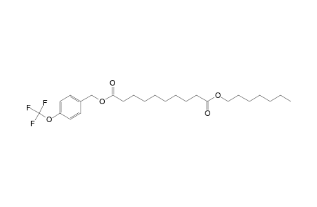 Sebacic acid, heptyl 4-trifluoromethoxybenzyl ester