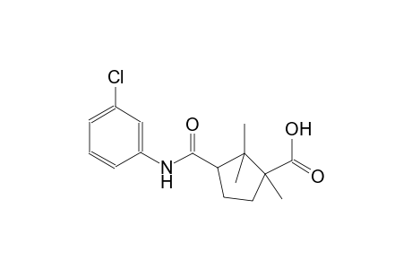 3-[(3-chloroanilino)carbonyl]-1,2,2-trimethylcyclopentanecarboxylic acid