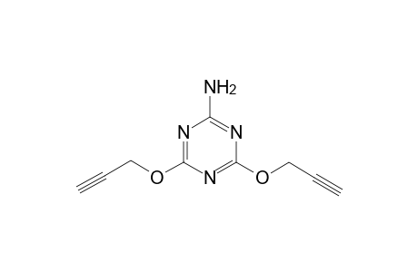 1,3,5-Triazin-2-amine, 4,6-bis(2-propynyloxy)-