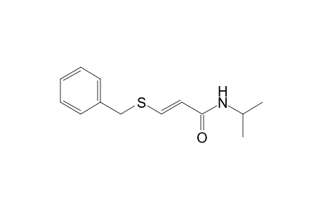 (2E)-3-(benzylsulfanyl)-N-isopropyl-2-propenamide