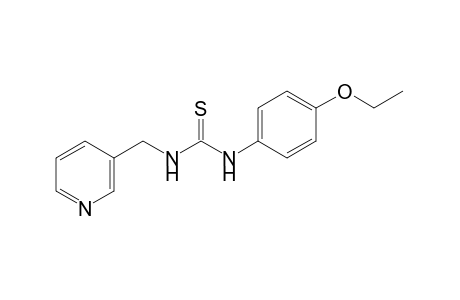1-(p-ethoxyphenyl)-3-[(3-pyridyl)methyl]-2-thiourea