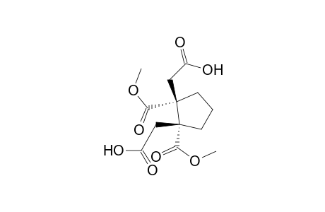 1,2-Cyclopentanediacetic acid, 1,2-bis(methoxycarbonyl)-, cis-
