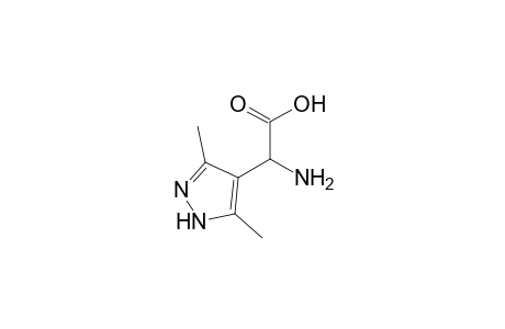 2-Amino-2-(3,5-dimethyl-1H-pyrazol-4-yl)acetic acid