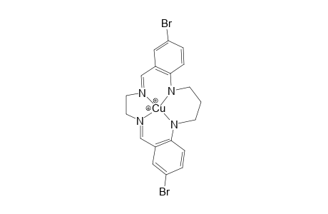 Copper, [2,12-dibromo-6,7,8,9,16,17-hexahydro-5H-dibenzo[f,m][1,4,8,12]tetraa zacyclopentadecinato(2-)-N5,N9,N15,N18]-, (SP-4-2)-