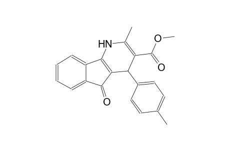 1H-indeno[1,2-b]pyridine-3-carboxylic acid, 4,5-dihydro-2-methyl-4-(4-methylphenyl)-5-oxo-, methyl ester