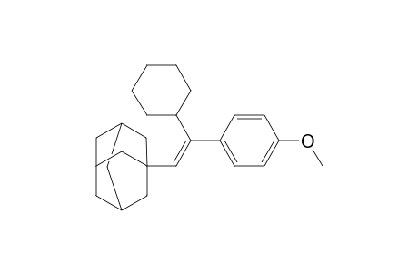 (E)-1-Adamantyl-2-cyclohexyl-2-(4-methoxyphenyl)ethene
