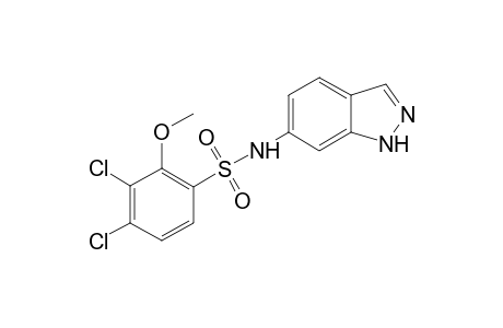 3,4-Dichloro-N-(1H-indazol-6-yl)-2-methoxybenzenesulfonamide