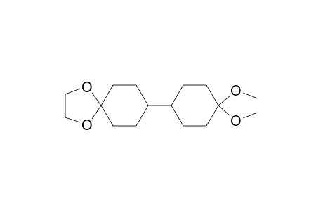 [1,1'-Bicyclohexyl]-4-carboxylic acid, 4',4'-dimethoxy-, methyl ester