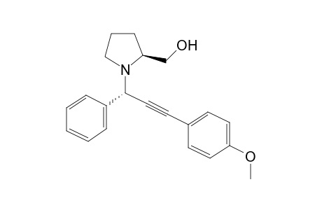((S)-1-((S)-3-(4-methoxyphenyl)-1-phenylprop-2-ynyl)pyrrolidin-2-yl)methanol