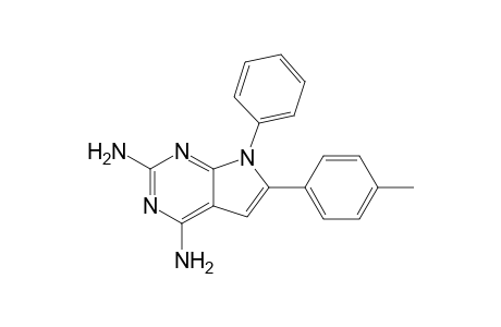 7-Phenyl-6-p-tolyl-7H-pyrrolo[2,3-d]pyrimidine-2,4-diamine