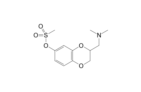 3-[(Dimethylamino)methyl]-2,3-dihydro-1,4-benzodioxin-6-yl Methanesulfonate
