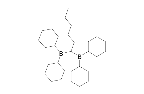 dicyclohexyl-(1-dicyclohexylboranylhexyl)borane