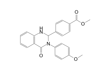 methyl 4-[3-(4-methoxyphenyl)-4-oxo-1,2,3,4-tetrahydro-2-quinazolinyl]benzoate