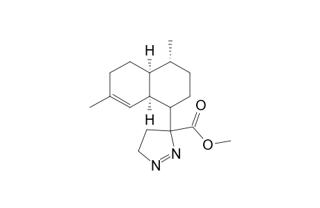 Methyl 3-((4R,4aS,8aR)-4',7'-Dimethyl-hexahydro-1'-napthyl)-pyrazoline-3-carboxylate