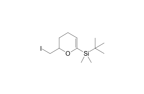 6-t-Butyldimethylsilyl-2-iodomethyl-3,4-dihydro-2H-pyran