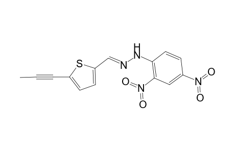 2-Thiophenecarboxaldehyde, 5-(1-propynyl)-, (2,4-dinitrophenyl)hydrazone