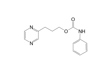 3-Pyrazin-2-ylpropyl N-phenylcarbamate