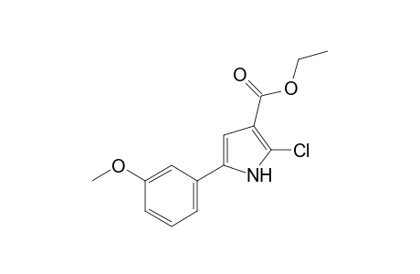 Ethyl 2-chloro-5-(3-methoxyphenyl)-1H-pyrrole-3-carboxylate