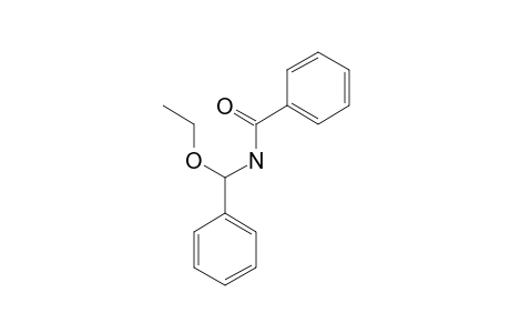N-(ethoxy-phenylmethyl)benzamide