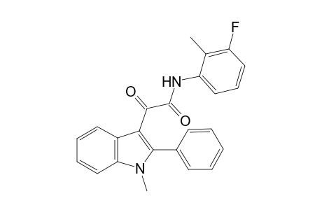 Acetamide, N-(3-fluoro-2-methylphenyl)-2-(1-methyl-2-phenyl-1H-indol-3-yl)-2-oxo-