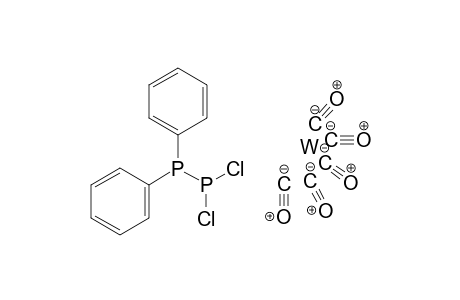 Dichloro(diphenylphosphanyl)phosphane tungsten pentacarbonyl